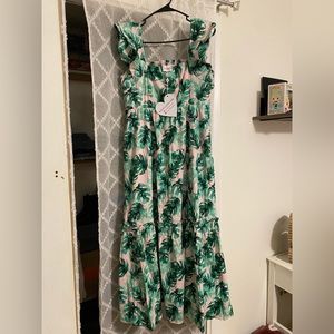 Buddy Love large tropical sundress NWT